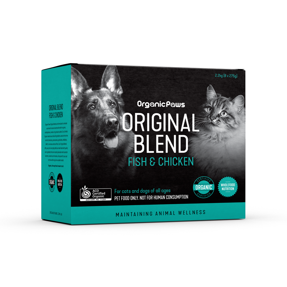 OrganicPaws Fish & Chicken Recipe SU=1x 2.2kg