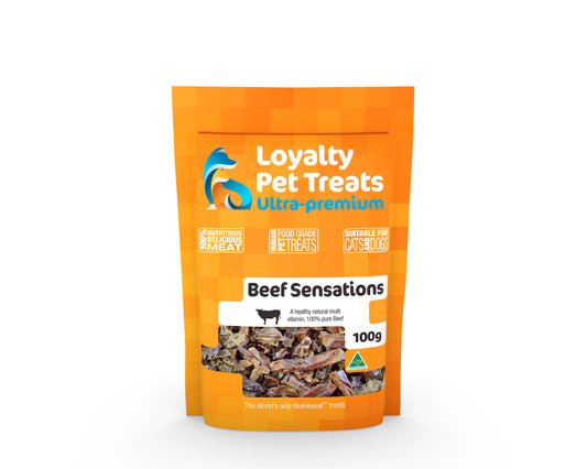 Loyalty Pet Treats Beef Sensations 6x100g