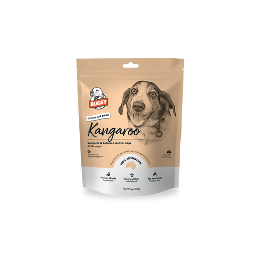 Bugsy Kangaroo Dog Food SU=6x328g