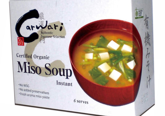 Carwari  Instant Miso Soup-Case=8x6 serves