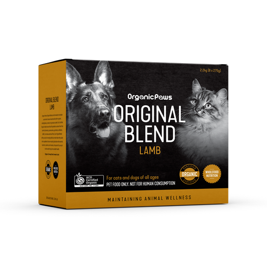 OrganicPaws Lamb Dog/Cat Food Recipe SU=1x2.2kg