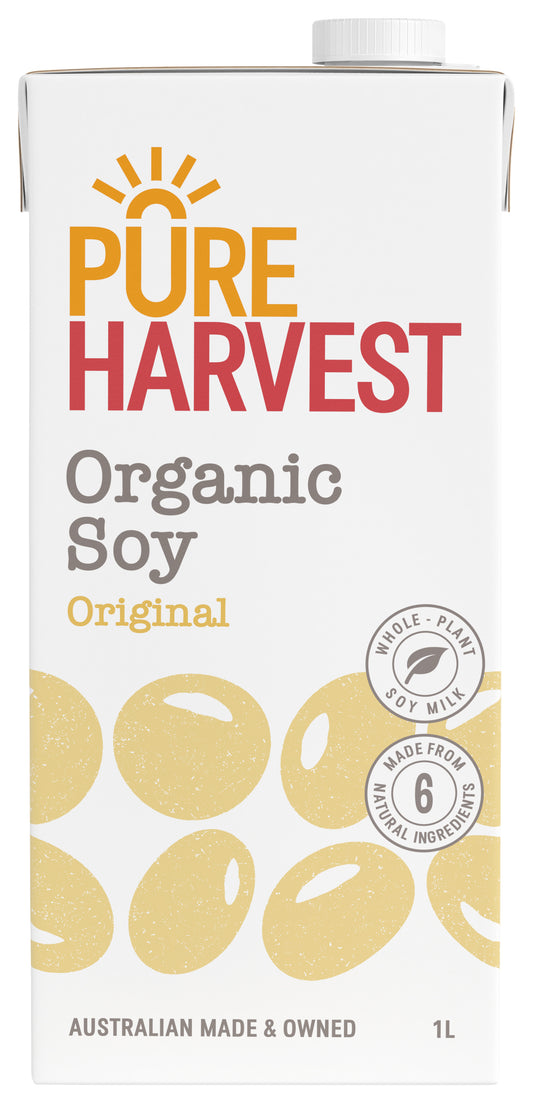 Pure Harvest Organic Soy Original Case=12x1lt