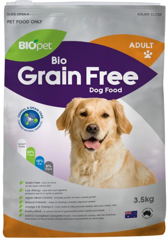 Biopet Grainfree Adult Dog food Case=3x3.5kg