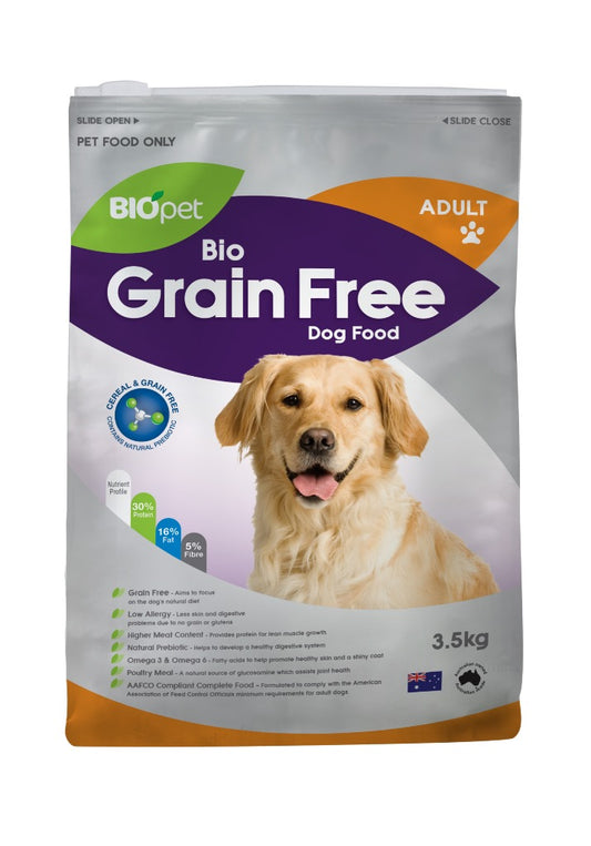 Biopet Grainfree Adult Dog food Case=3x3.5kg