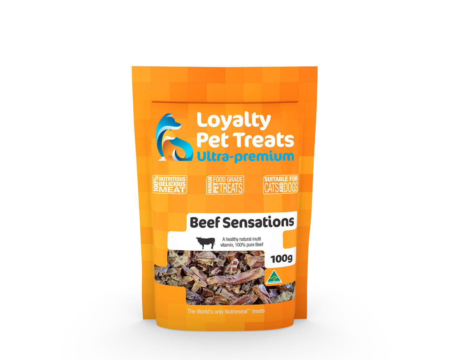 Loyalty Pet Treats Beef Sensations 6x100g