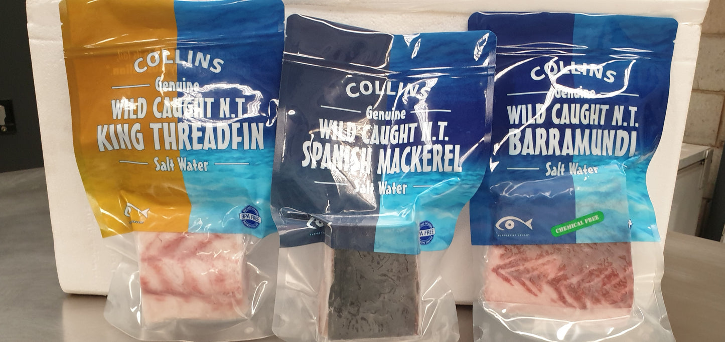 Collins Wild Caught King Threadfin Salmon SU=per 1xkg