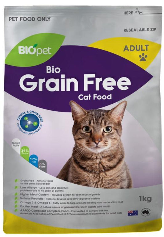 Biopet Grainfree Cat Food Case=6x1kg