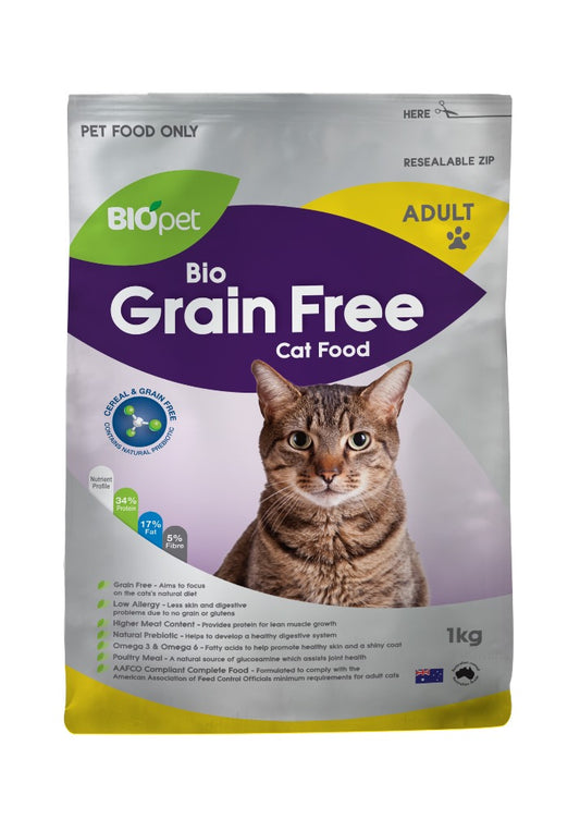 Biopet Grainfree Cat Food Case=6x1kg