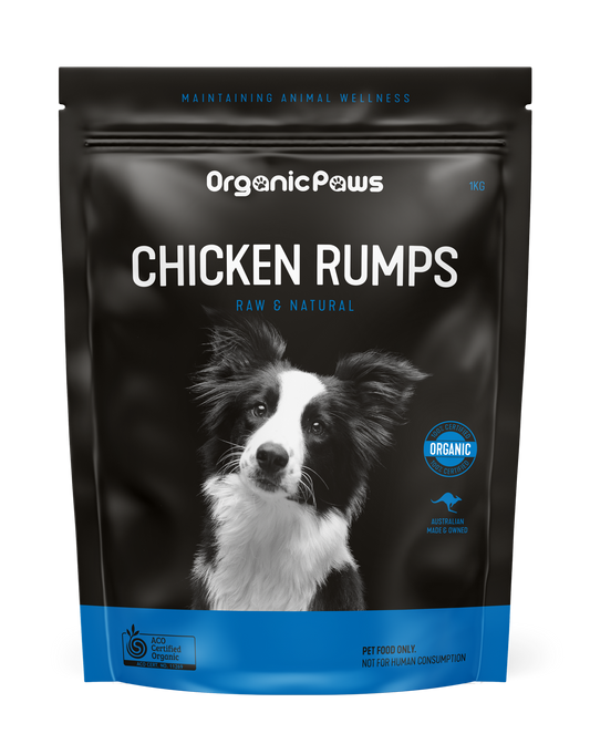 OrganicPaws Chicken Rumps Dog Food  SU=1x1kg