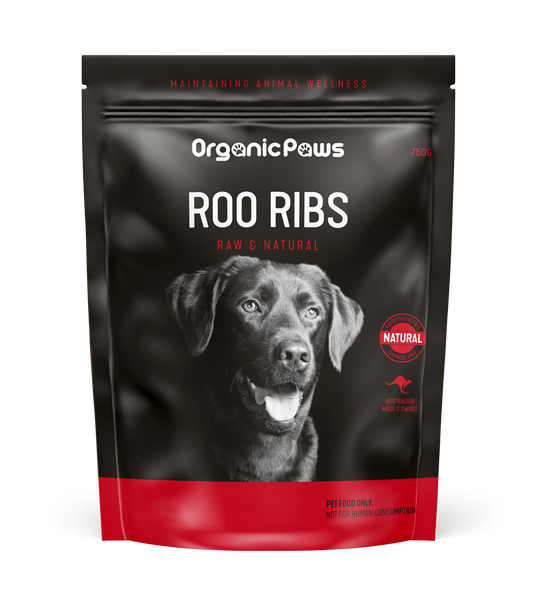 Organicpaws Roo Ribs Dog Food 1x750g