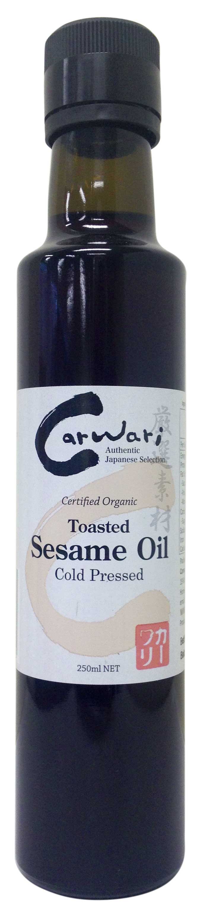 Carwari Sesame Oil Toasted Case=12x250ml